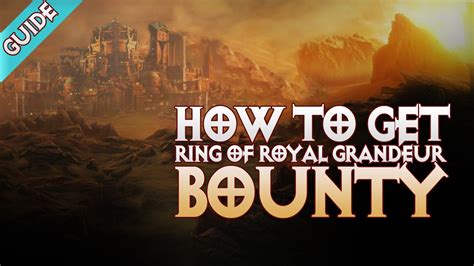 Thanks, I will alternate with A4 then. . Diablo 3 ring of royal grandeur drop